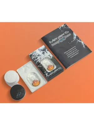 Oblíbený MERALENS Soft Contact Lenses - Anime Yellow (0.00)