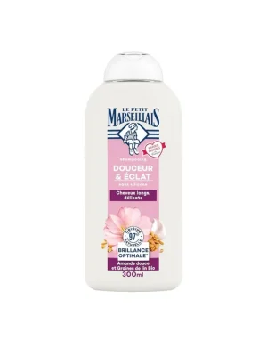 Kup Teď Šampon Le Petit Marseillais Mild & Shine Mandle a organické lněné semínko, 300 ml