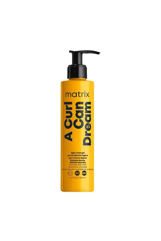 Akční Cena Matrix A Curl Can Dream Light Hold Gel 250 ml (Poškozený dávkovač)