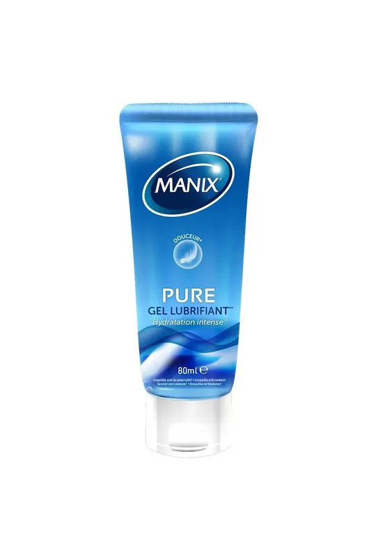 Vysoce Kvalitní Manix Pure Gel Intimní lubrikační hydratační gel 80 ml