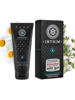 IntHim Antibakteriální intimní mycí mléko pro muže 200 ml-bez krabice Časově Omezené