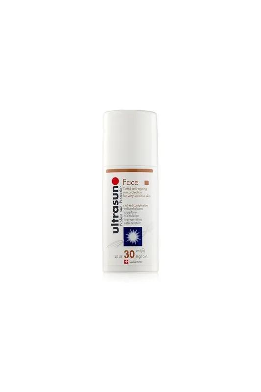 Cenová Bomba Ultrasun Tónovaný obličej s SPF 30 50 ml
