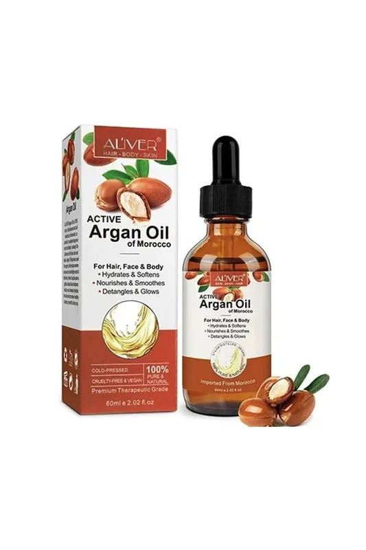 ALIVER Arganový olej pro růst vlasů 60 ml Speciální Cena