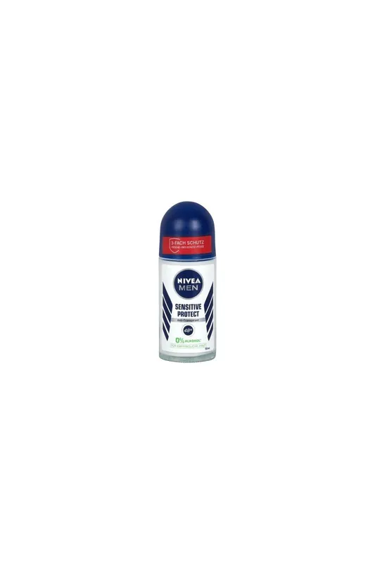 Přímo Od Výrobce NIVEA MEN Antiperspirant Deodorant Roll-On Sensitive Protect, 50 ml