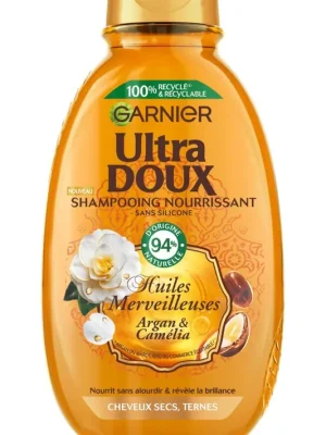 Garnier Ultra Doux Meraviglioso šampon s Olio di Argan a Camellia 300 ml Poslední Šance