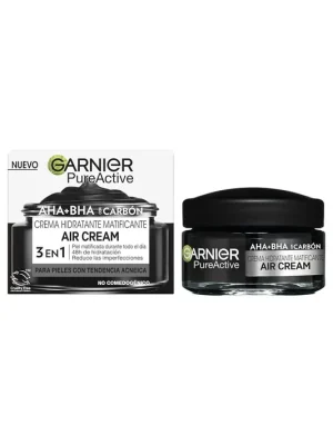 Nakupujte Hned Garnier PureActive matující hydratační krém s aktivním uhlím AHA+BHA 50 ml