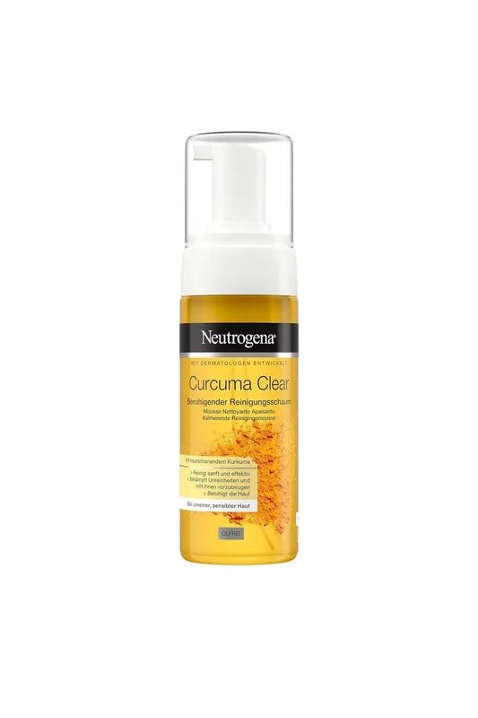 Super Cena Neutrogena Curcuma Clear Zklidňující čisticí přípravek na obličej 150 ml