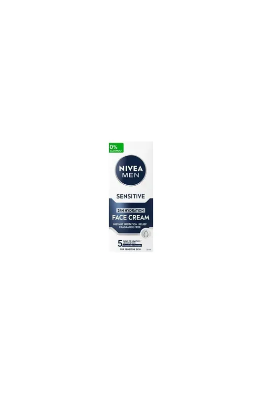 Pouze Dnes Nivea Men Hydratační pleťový krém na citlivou pleť Sensitive 75 ml