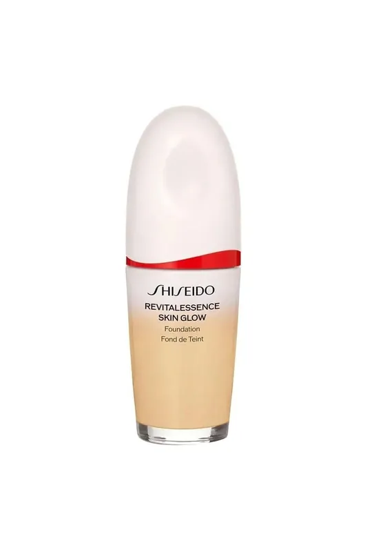 SHISEIDO Revitalessence Skin Glow Foundation SPF 30, Linen 220, 30 ml (Drobné poškození) Jen Po Omezenou Doba