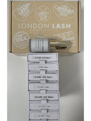 LONDON LASH Profesional Artistrydárkové balení- prodlužování řas Vrácení Zdarma