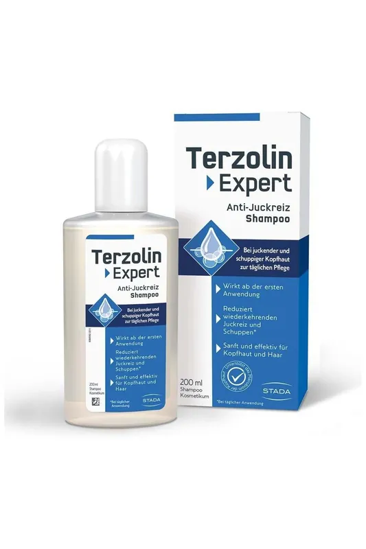 Rychlé Dodání STADA Terzolin Expert šampon proti svědění - na mastné a svědivé lupy 200 ml (EXP 02/2026)