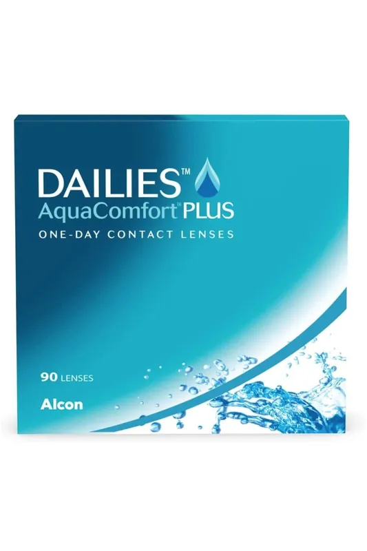 ALCON DAILIES AquaComfort Plus Denní kontaktní čočky 90ks (PWR:-11.50) Vrácení Zdarma