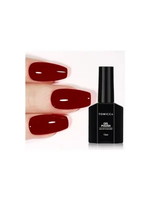 Zlevněný TOMICCA Gel Nail Polish Wine Red 18, 15 ml