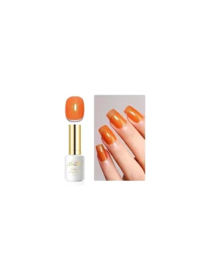 Imtiti- Třpytivý oranžový gelový lak na nehty, 10ml Vysoce Kvalitní
