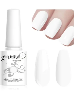 Vishine, Gel lak na nehty, odstín L046 Francouzská bílá, 8 ml Objednat Nyní