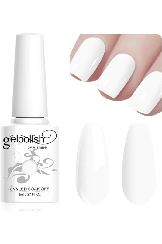 Vishine, Gel lak na nehty, odstín L046 Francouzská bílá, 8 ml Objednat Nyní