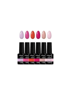 Meanail Paris Gel Nail Polish Set 6x8ml Autentický
