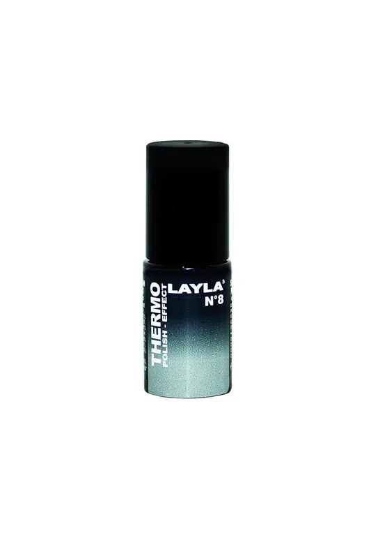 Speciální Cena LAYLA Lak na nehty s termo efektem #8 od tmavě šedé po světle šedou 5ml