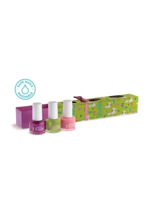 Mini Snail - sada laků na nehty na vodní bázi 3x7 ml (bez krabičky) Nakupujte Hned