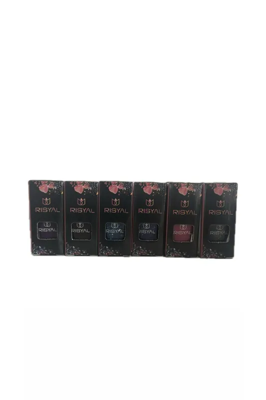 Risyal Glitter Nail Polish Set, 6 x 7 ml Must-Have