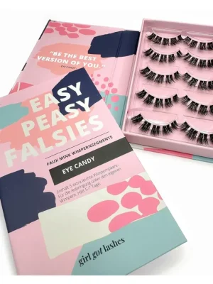 Nízká Cena GIRLGOTLASHES eye candy 5 párů řas