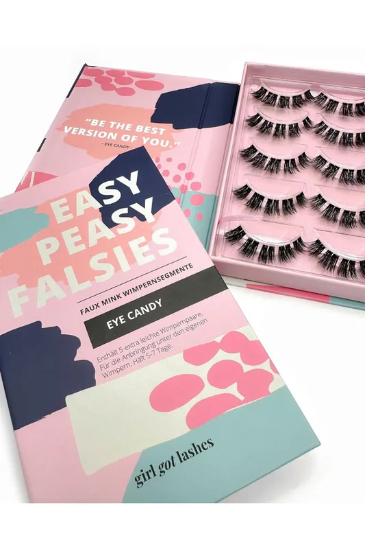 Nízká Cena GIRLGOTLASHES eye candy 5 párů řas