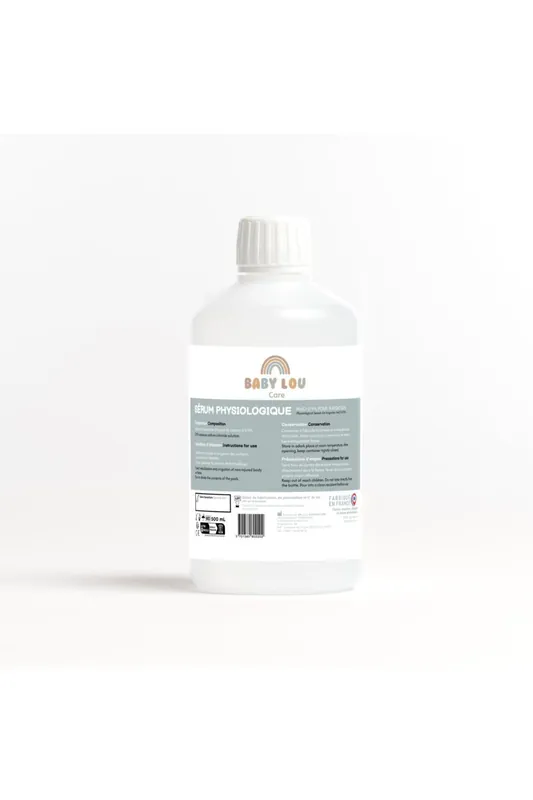 Dokud Zásoby Vydrží BABYLOU CARE Lahvička fyziologického séra NaCl 0,9 % 500 ml
