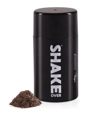 SHAKE OVER- vlasové vlákna pro zahuštění vlasů, 12g-light brown Akční Nabídka