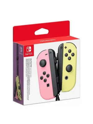 NINTENDO SWITCH Joy-con ovladače Pastel Pink/Yellow - Zánovní Pouze Dnes