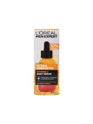 L'Oréal Men Expert Hydra Energetic, 10% čisté sérum s vitaminem C 30 ml Cenově Výhodný