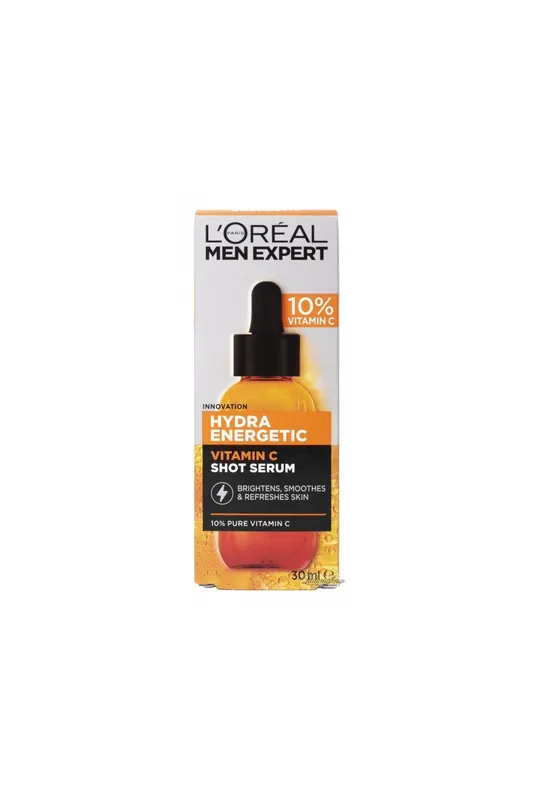 L'Oréal Men Expert Hydra Energetic, 10% čisté sérum s vitaminem C 30 ml Cenově Výhodný