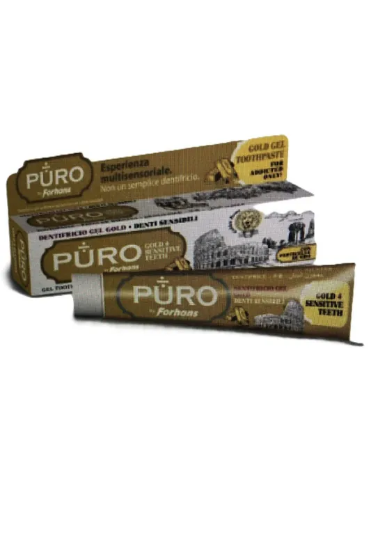 Puro by Forhans Zlatá zubní pasta pro citlivé zuby 75 ml Nejprodávanější