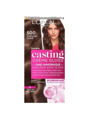 Top Prodej L'Oreal Casting CREME GLOSSNº 500 světle hnědá