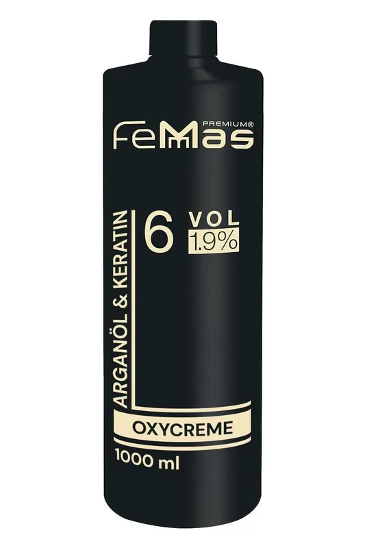 FemMas Oxycreme 1000 ml (1,9 %) Profesionální oxidační prostředek pro barvení Koupit Online