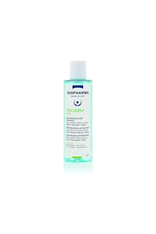 Expresní Doručení ISISPHARMA TEEN DERM Aqua - Čistící micelární voda 250ml