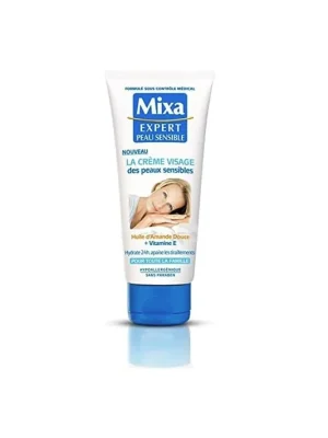 Mixa Expert pleťový krém pro citlivou pleť s mandlovým olejem + vitaminem E 100 ml Hit Sezóny