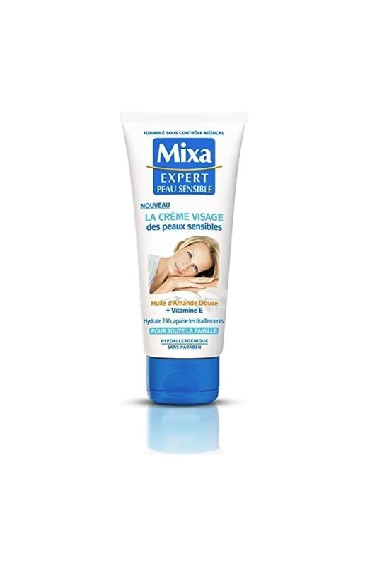 Mixa Expert pleťový krém pro citlivou pleť s mandlovým olejem + vitaminem E 100 ml Hit Sezóny