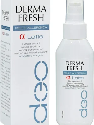 Horká Nabídka DERMAFRESH Alfa Milk tělový deodorant 100 ml pro alergickou pokožku