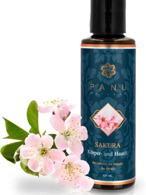 Panu Sakura - Vyživující masážní olej na tělo 120 ml Odeslání Ihned