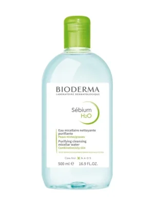 Bioderma SEBIUM H2O micelární voda pro smíšenou/mastnou pleť 500 ml Finální Výprodej