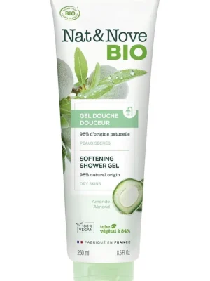 Nat&Nove Bio Jemný sprchový gel pro suchou pokožku 250 ml Objednat Nyní