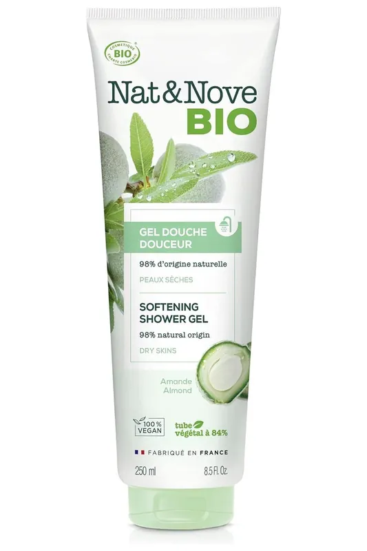Nat&Nove Bio Jemný sprchový gel pro suchou pokožku 250 ml Objednat Nyní
