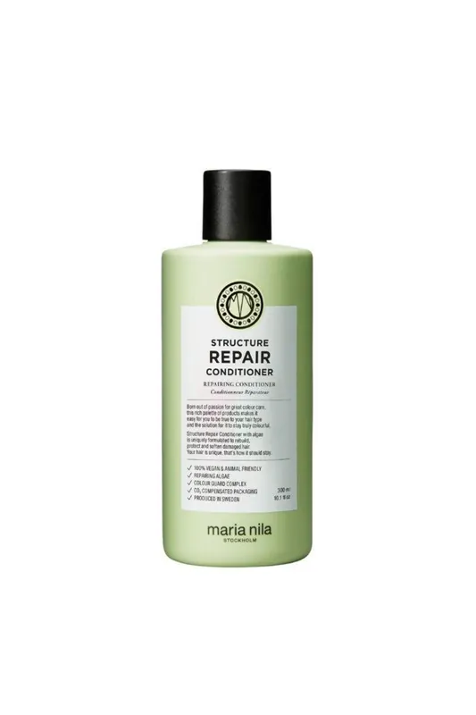Maria Nila Structure Repair, pro poškozené a chemicky ošetřené vlasy 300 ml Akce