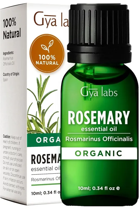 Cenový Hit Gya Labs organický rozmarýnový esenciální olej pro růst vlasů 10 ml