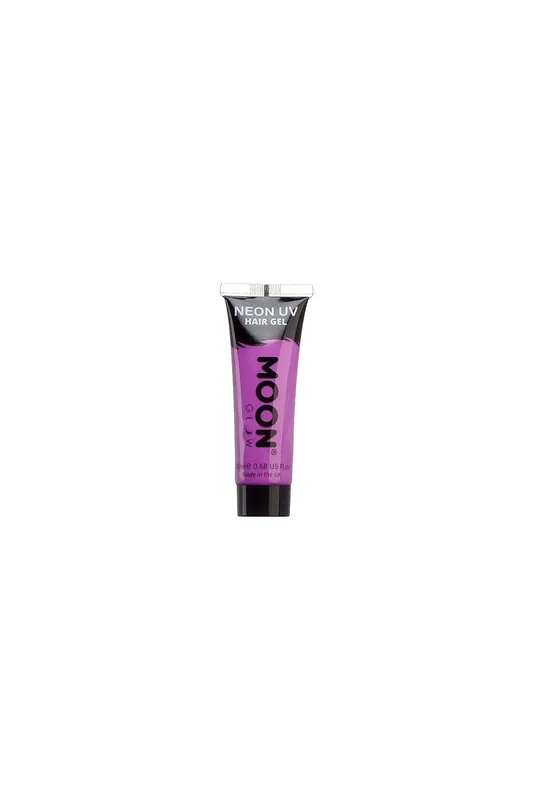 Víkendová Akce Moon Glow - Neonový UV gel - 20 ml intenzivní fialová - Dočasná barva na vlasy