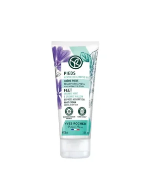 Rychlé Dodání Yves Rocher Rostlinný krém na nohy menthe 75 ml