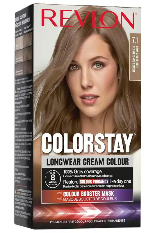 Tovární Cena Revlon - Colorstay Longwear - 7.1 Tmavá popolová blond
