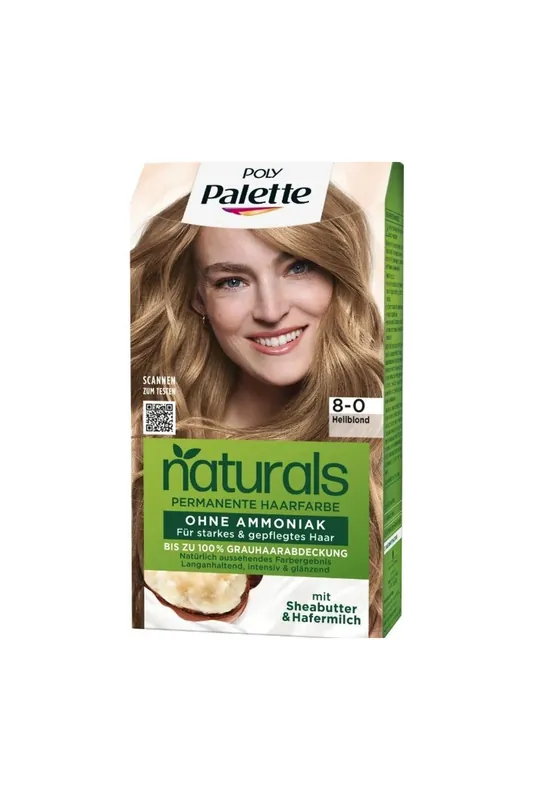 Palette NATURALS Color Creme Barva na vlasy Naturals 8-0 světlá blond Aktuální