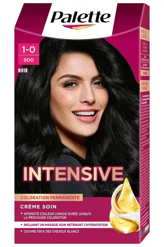 Expresní Doručení Schwarzkopf Palette INTENSIVE permanentní barva na vlasy 1-0 900 Černá