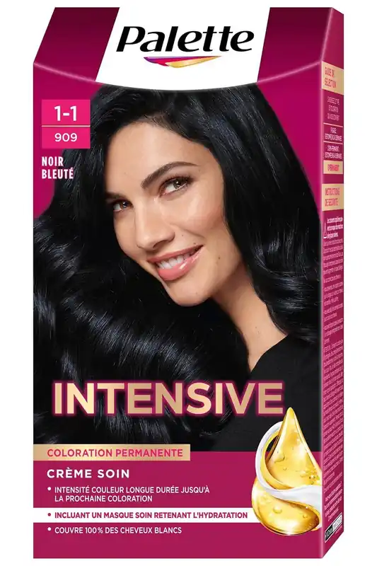 Schwarzkopf Palette INTENSIVE permanentní barva na vlasy 1-1 909 modročerná Must-Have